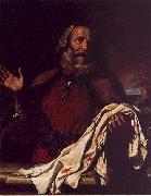 Jacob Receiving Joseph's Coat  Giovanni Francesco  Guercino